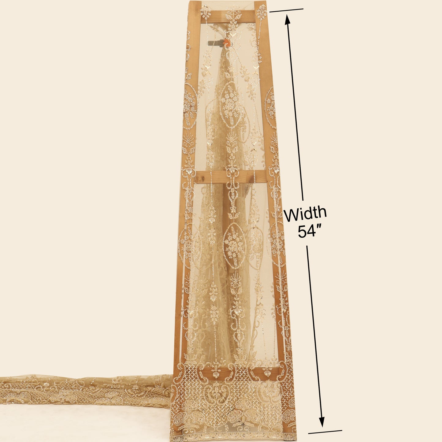 Net Embroidery Fabric