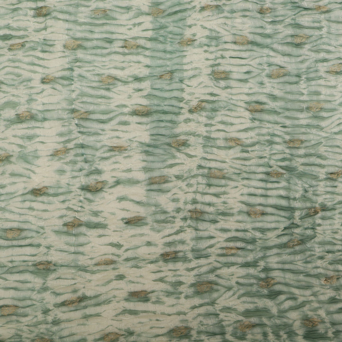 Crush Chanderi Print Booti Fabric