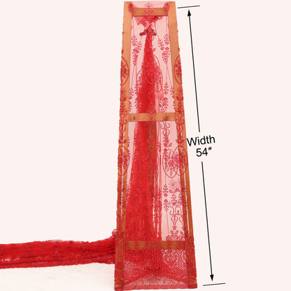 Net Embroidery Fabric