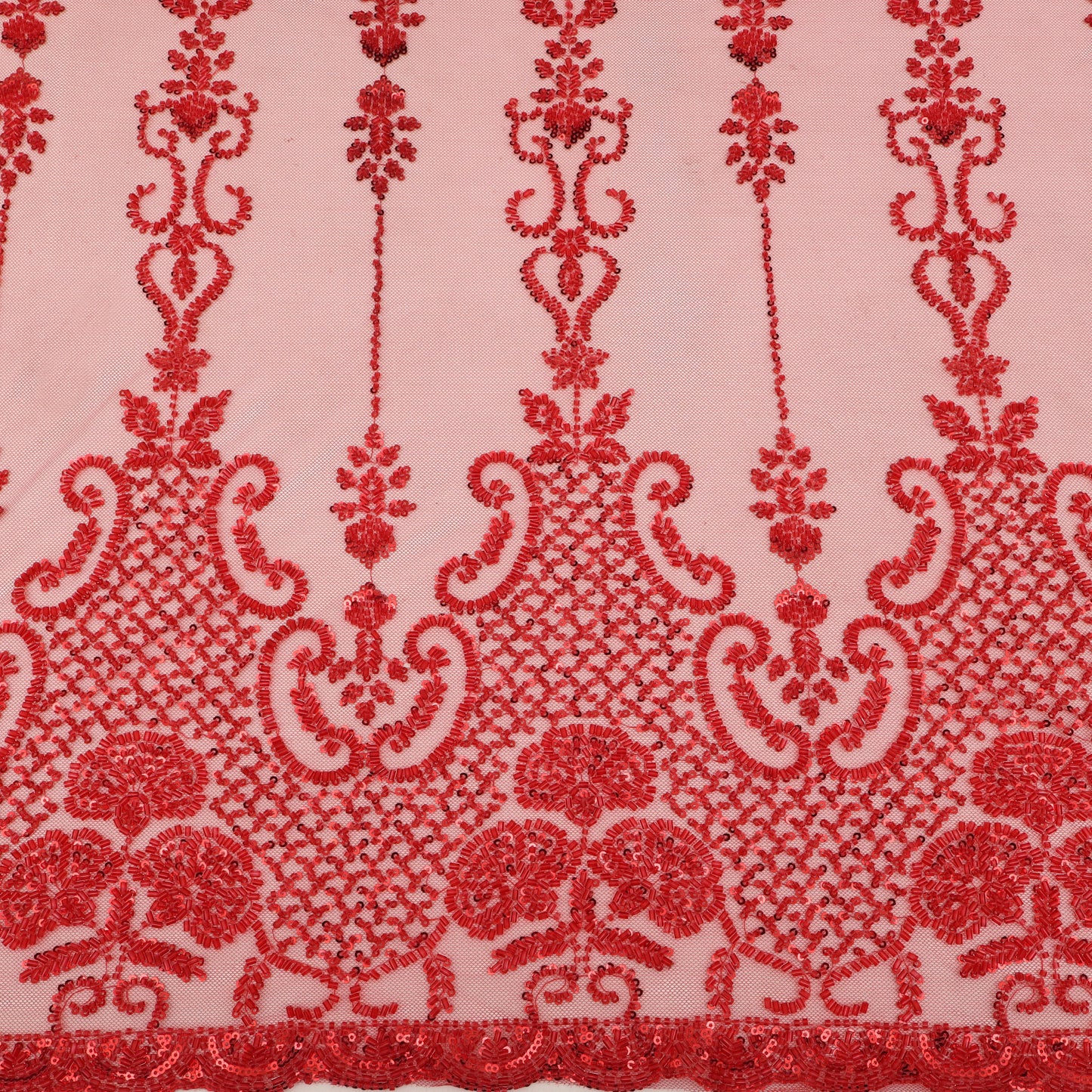 Net Embroidery Fabric