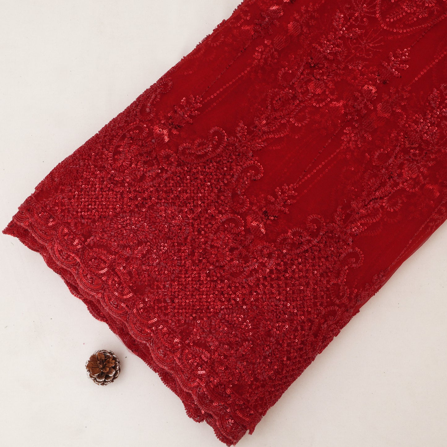 Net Embroidery Fabric