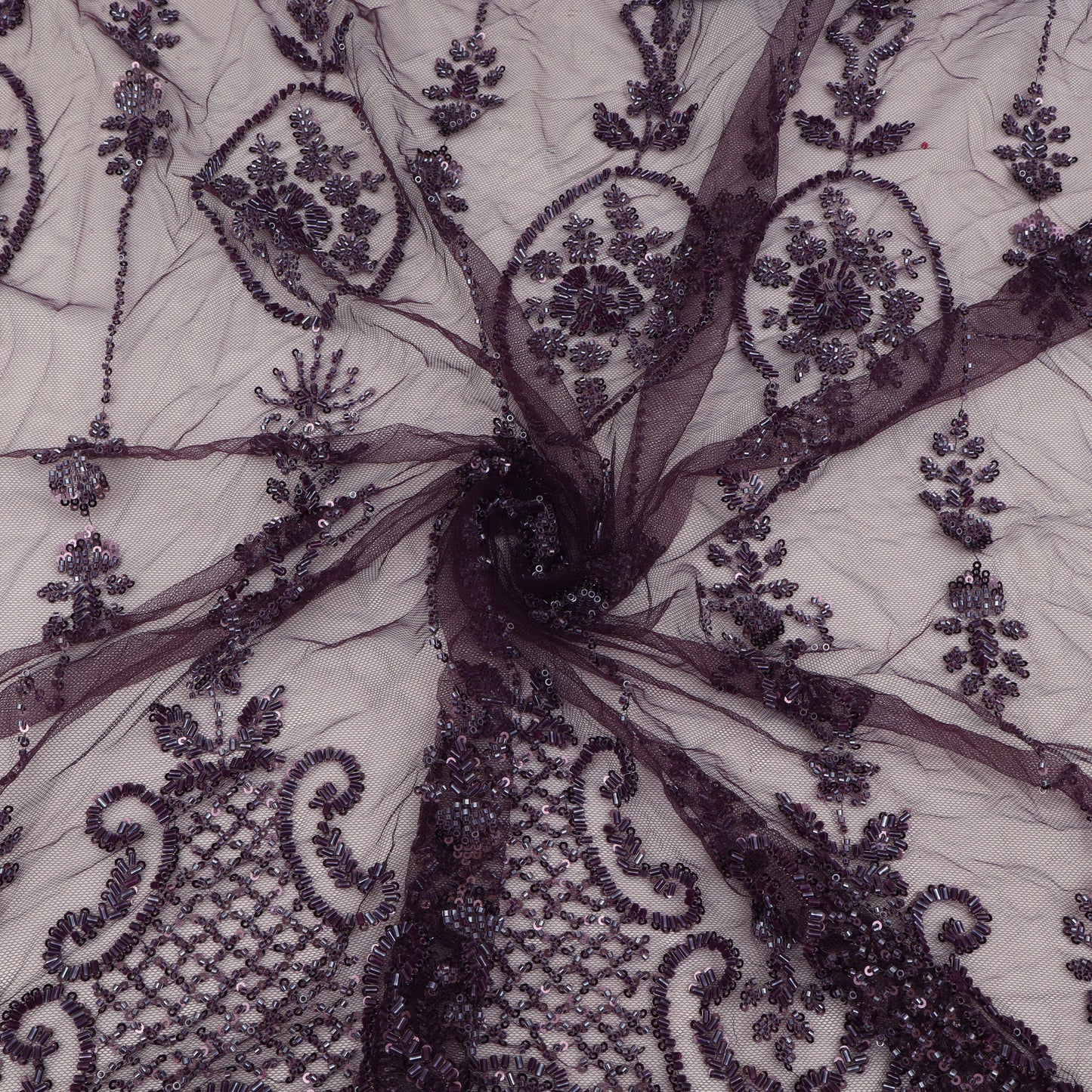 Net Embroidery Fabric
