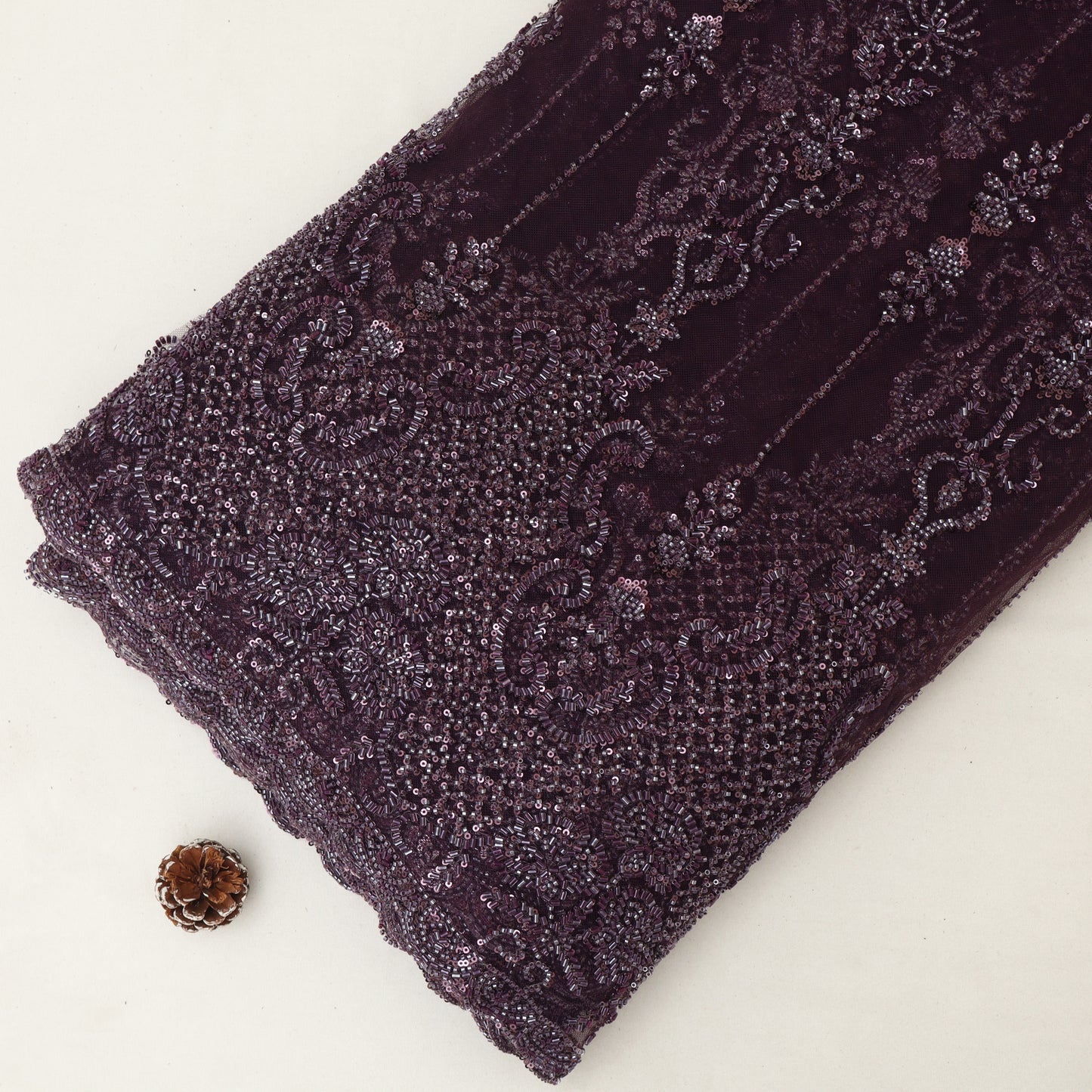 Net Embroidery Fabric