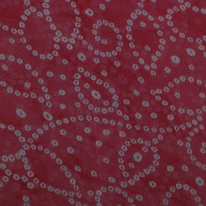 Pink Color Tissue Digital Print Fabric