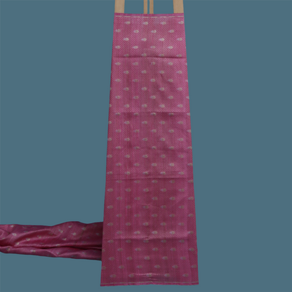 Pink Color Brocade Fabric