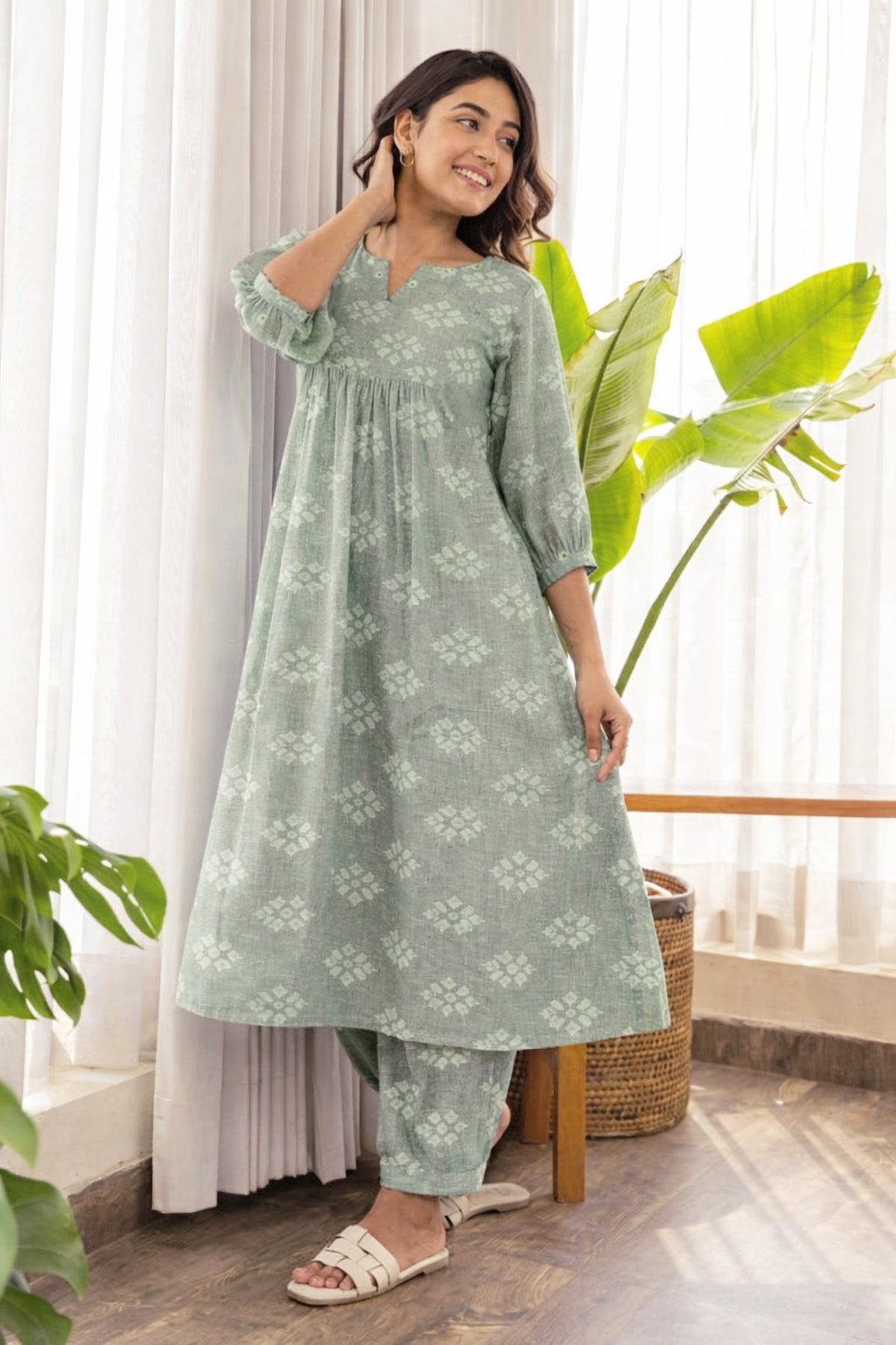 Linen Printed Fabric