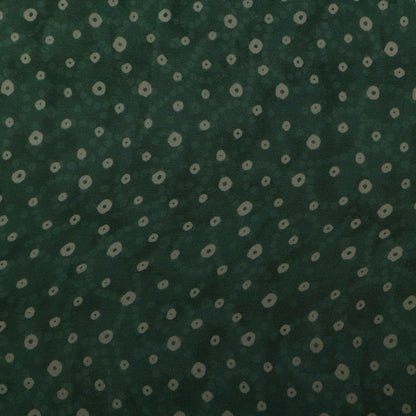 Bottle Green Color Tissue Digital Print Fabric