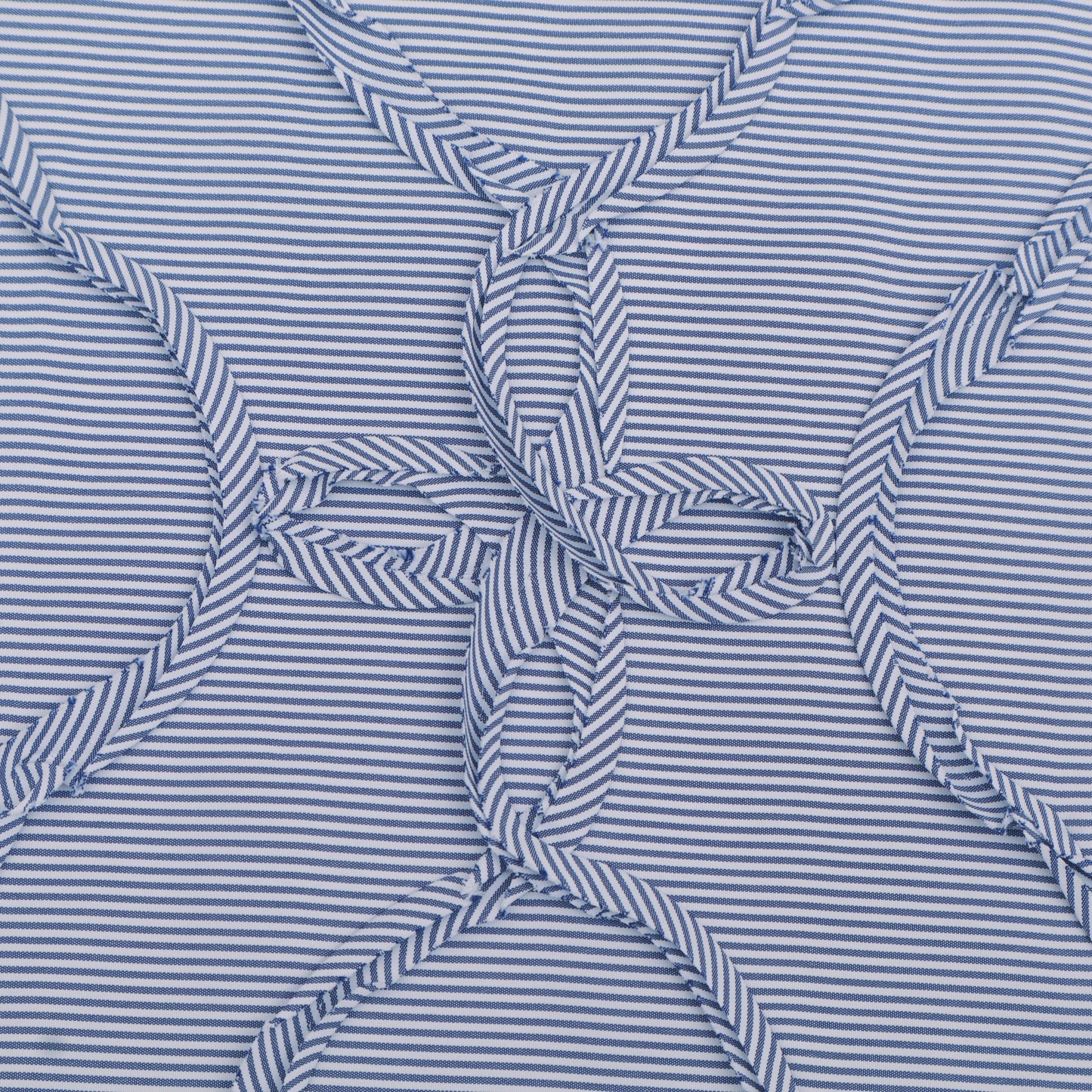 Crepe Stripe Embroidery Fabric