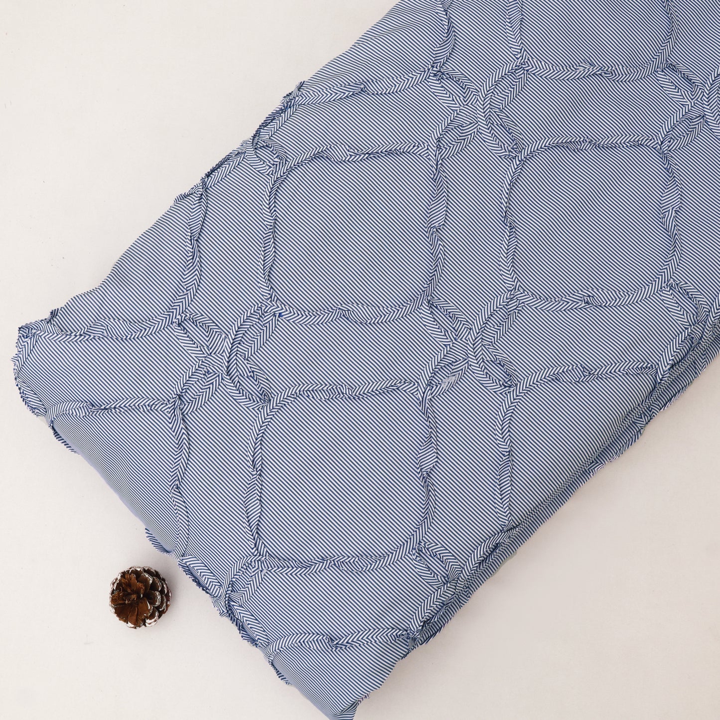 Crepe Stripe Embroidery Fabric
