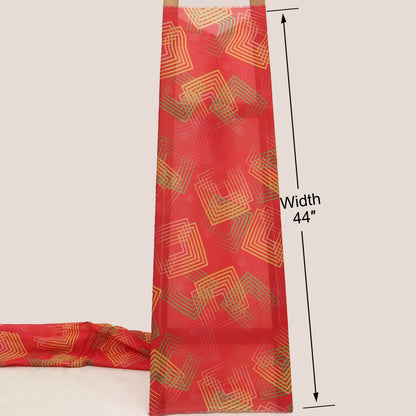 Mul Chanderi Print Fabric