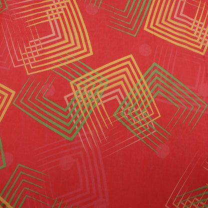 Mul Chanderi Print Fabric