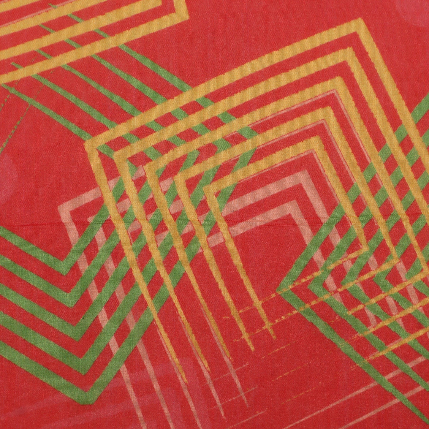 Mul Chanderi Print Fabric