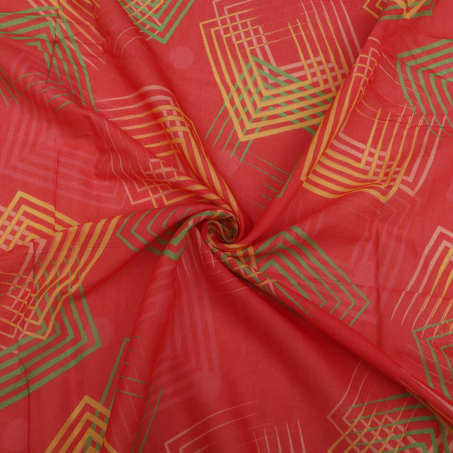 Mul Chanderi Print Fabric