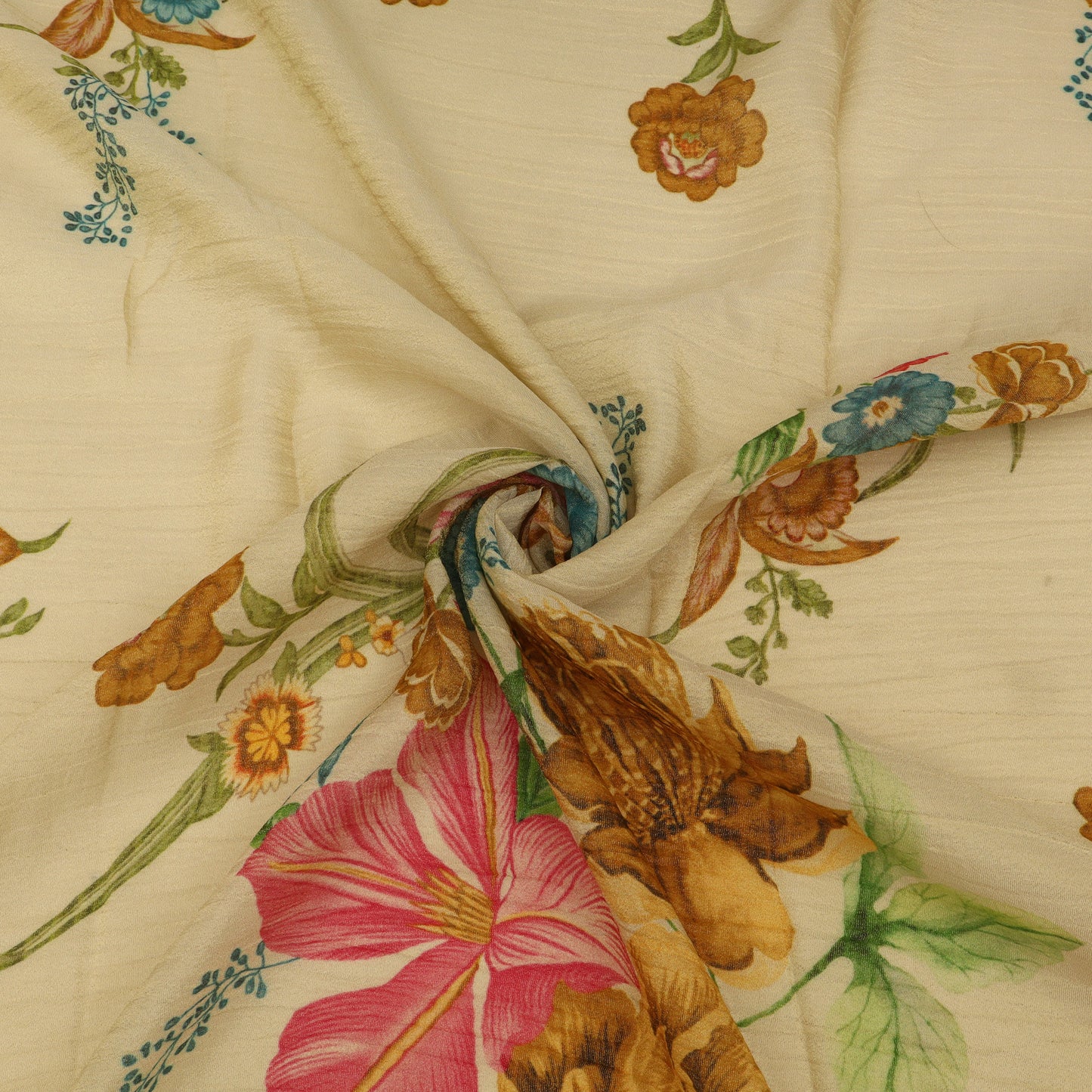 Crush Tissue Print Fabric