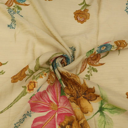 Crush Tissue Print Fabric