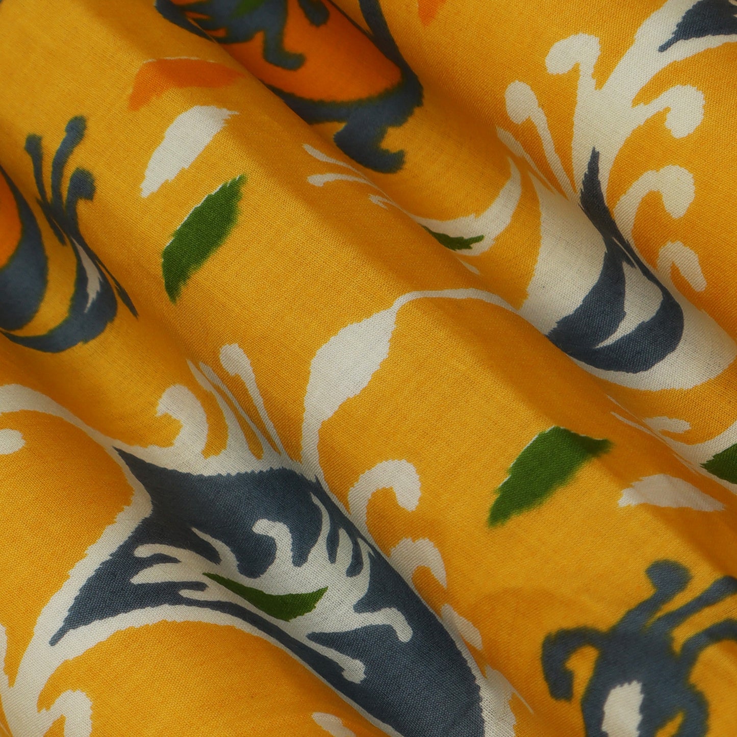 Multi -Colored Cotton Print Fabric