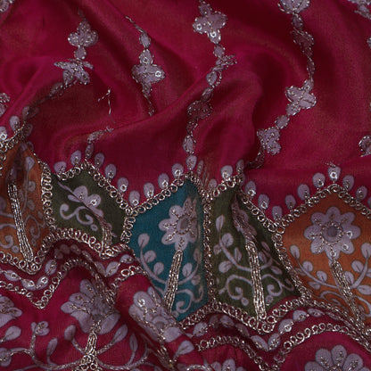 Rani Color Tissue Embroidery Fabric