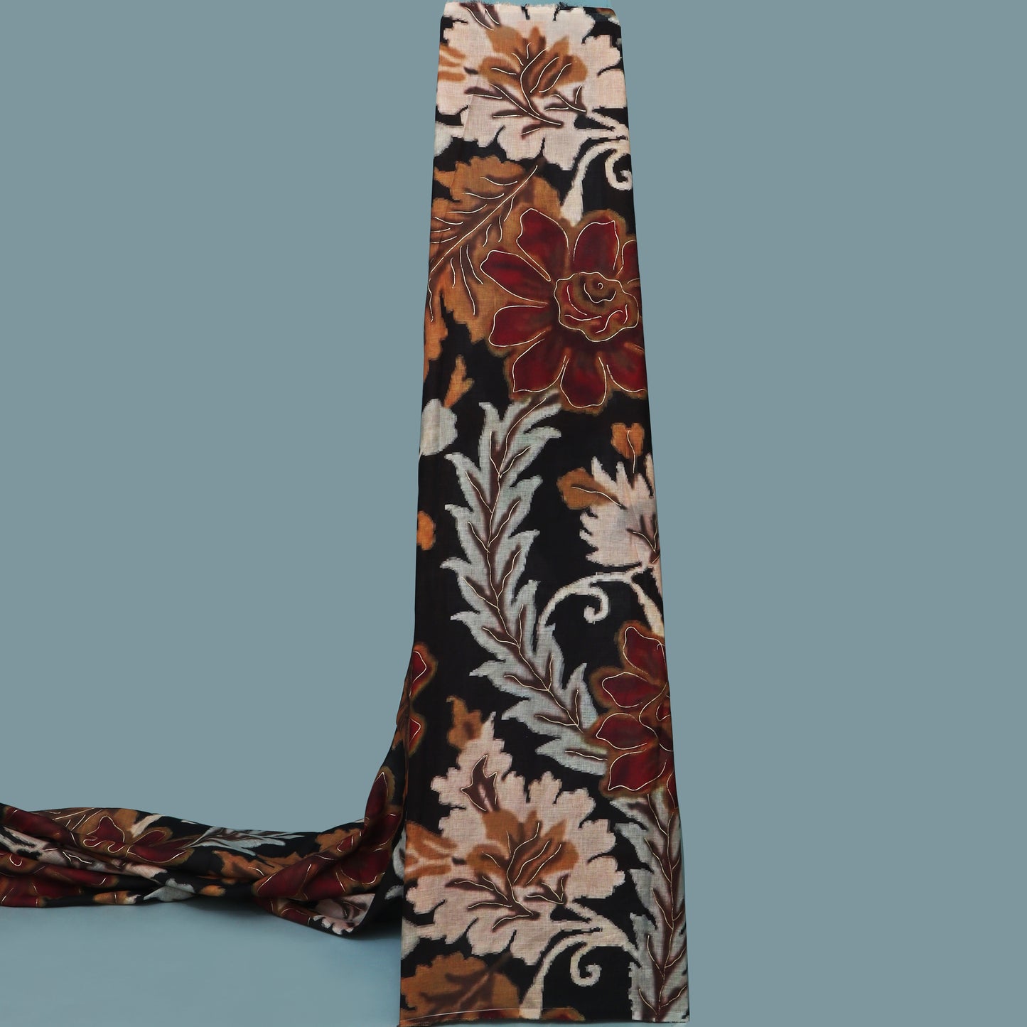 Multi-Color Linen Digital Foil Print 54" Fabric