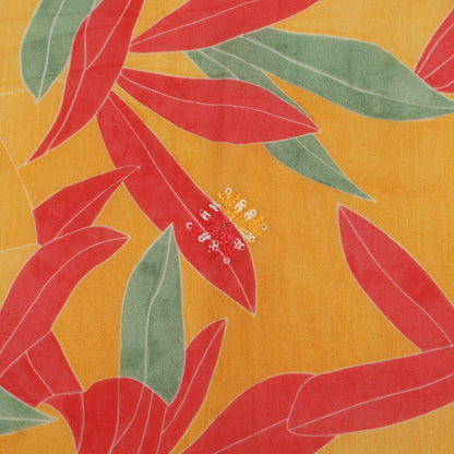 Mul Chanderi Print Fabric