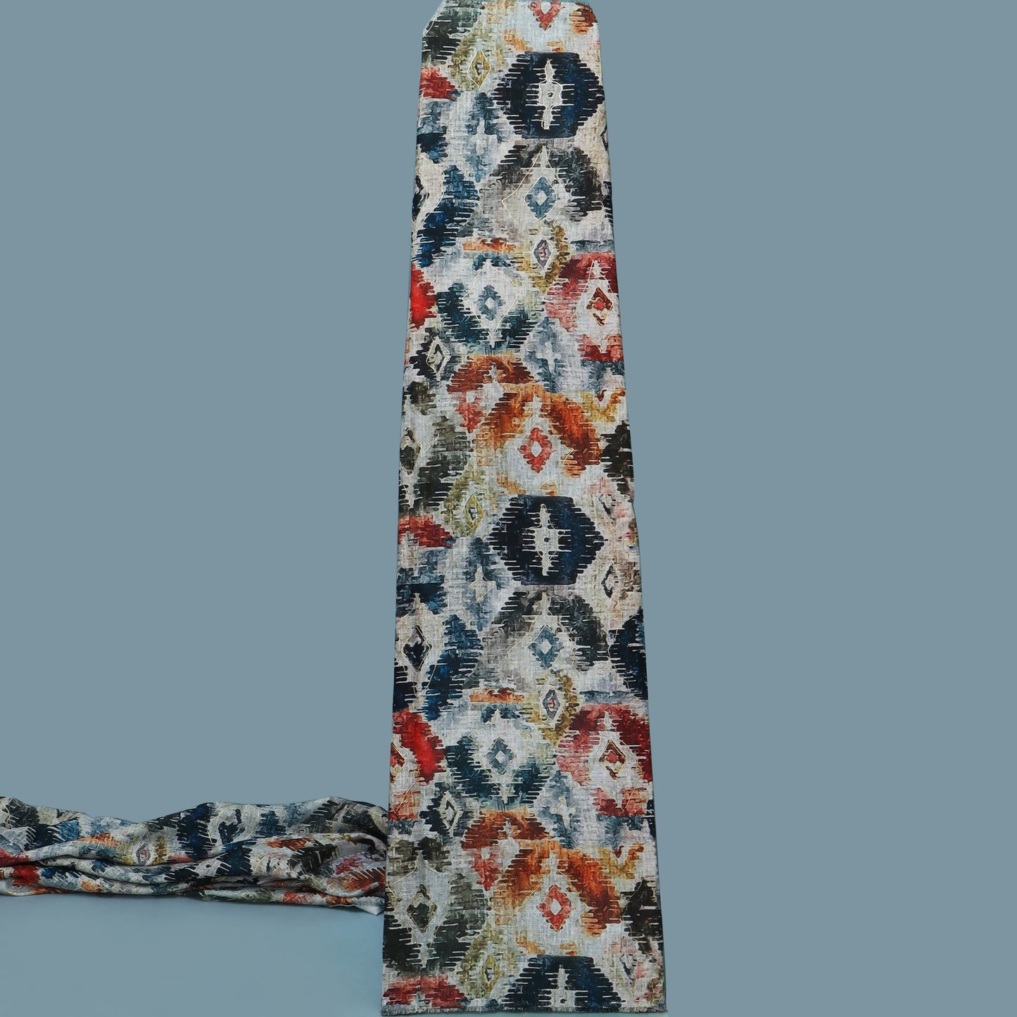 Multi-Color Linen Digital Foil Print 54" Fabric