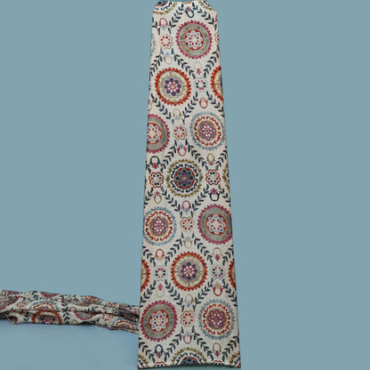 Multi-Color Linen Digital Foil Print 54" Fabric