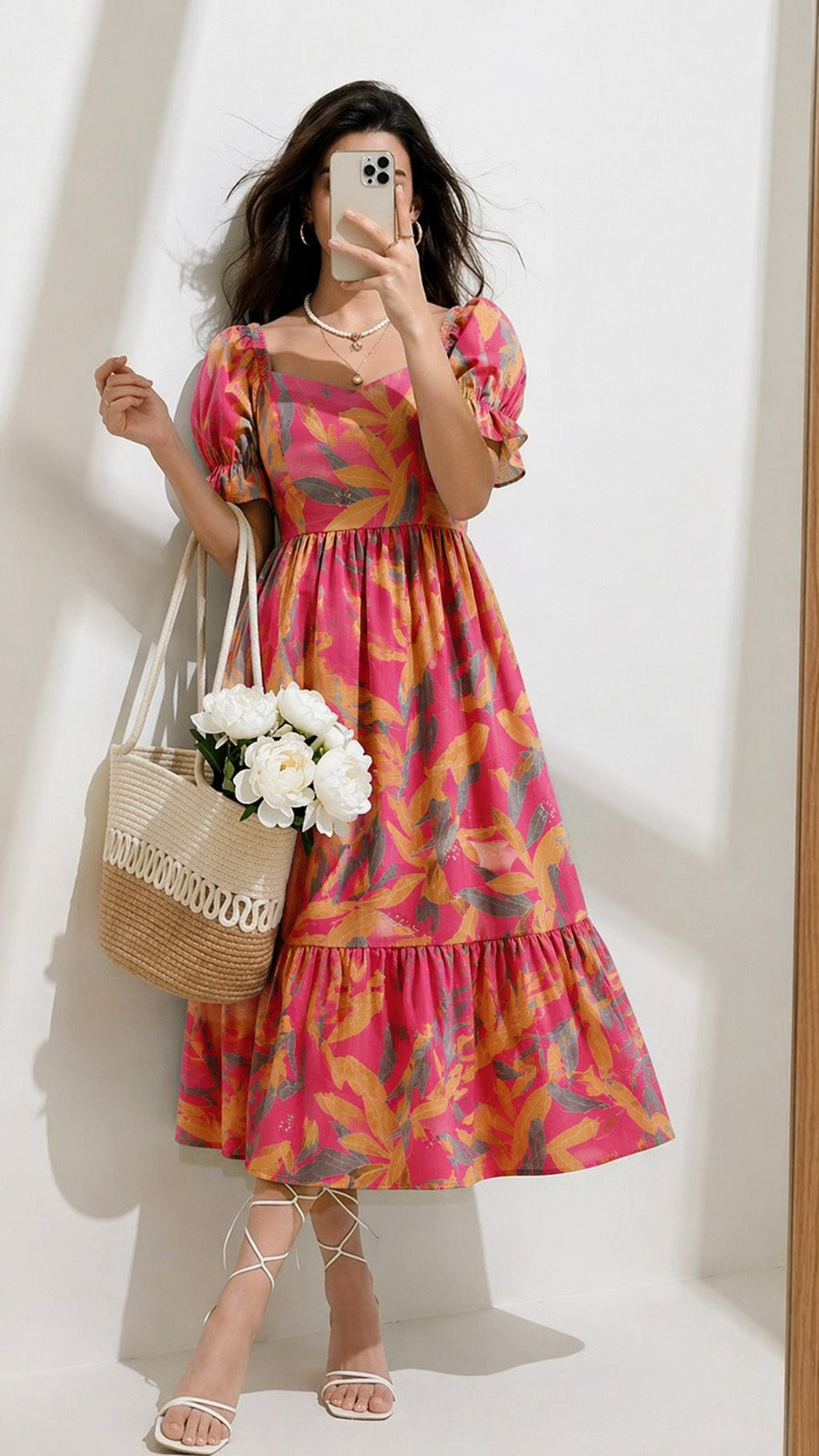 Mul Chanderi Print Fabric