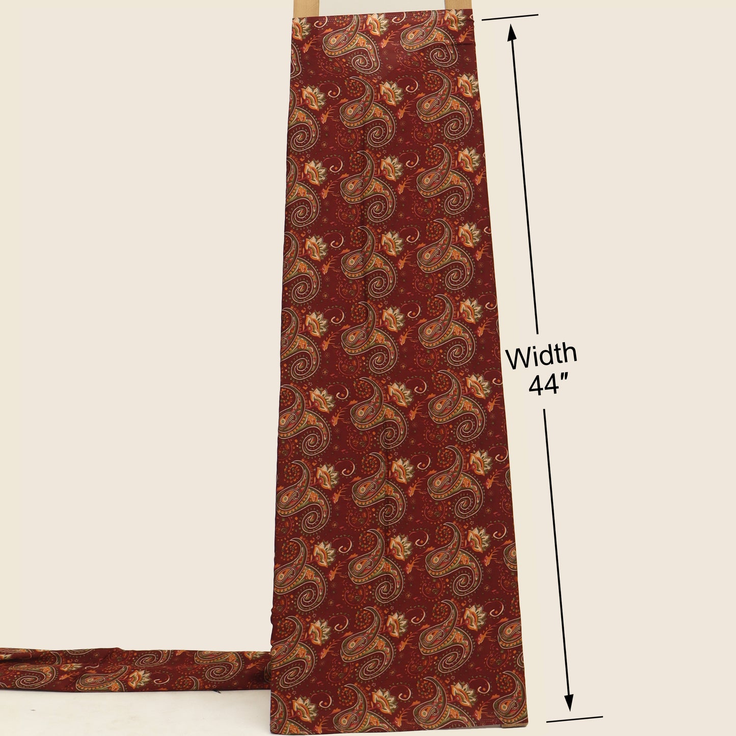 Modal Satin Printed Fabric