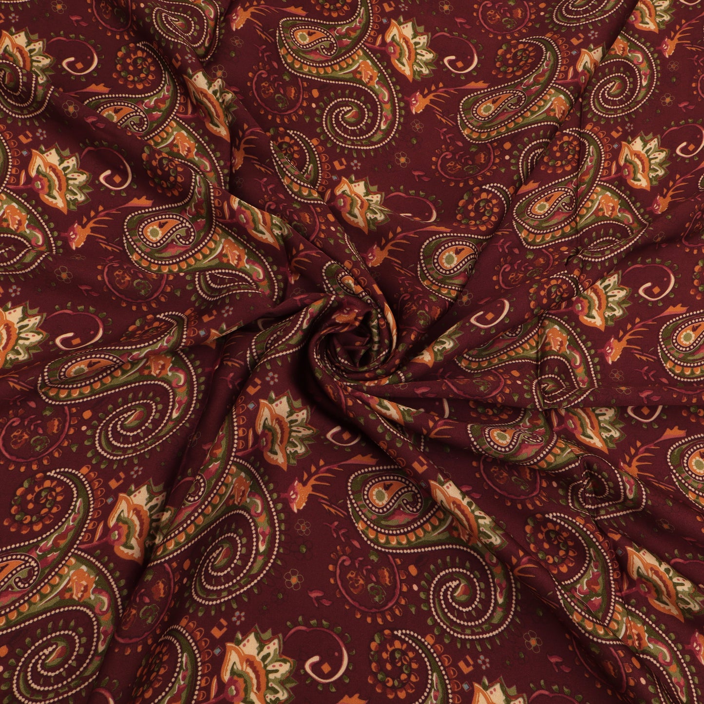 Modal Satin Printed Fabric