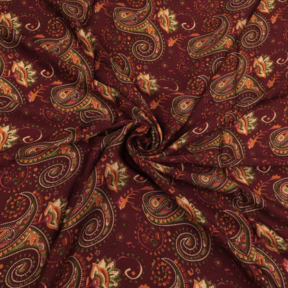 Modal Satin Printed Fabric
