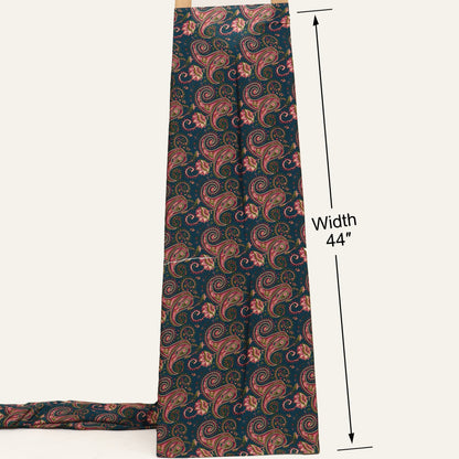 Modal Satin Printed Fabric