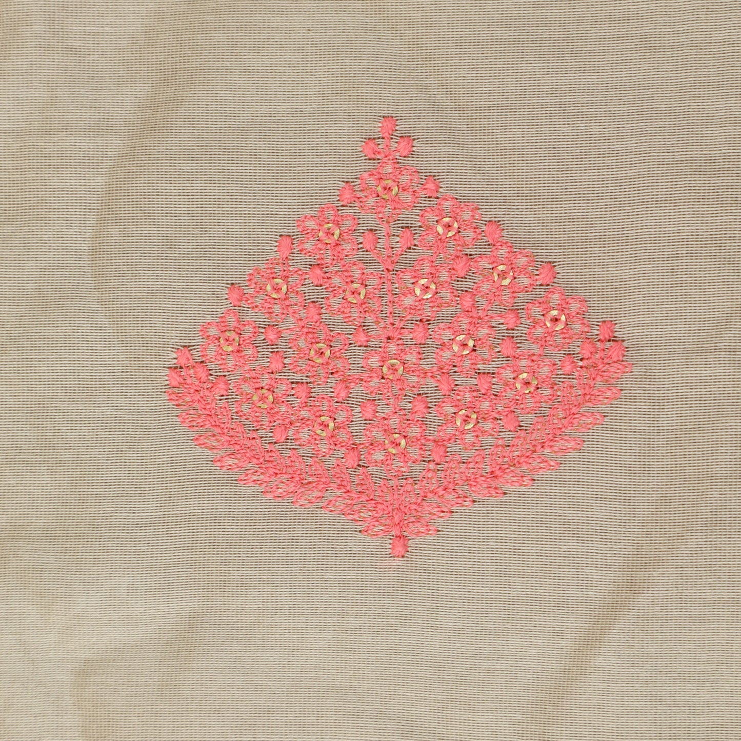 Chanderi Silk Embroidery Fabric