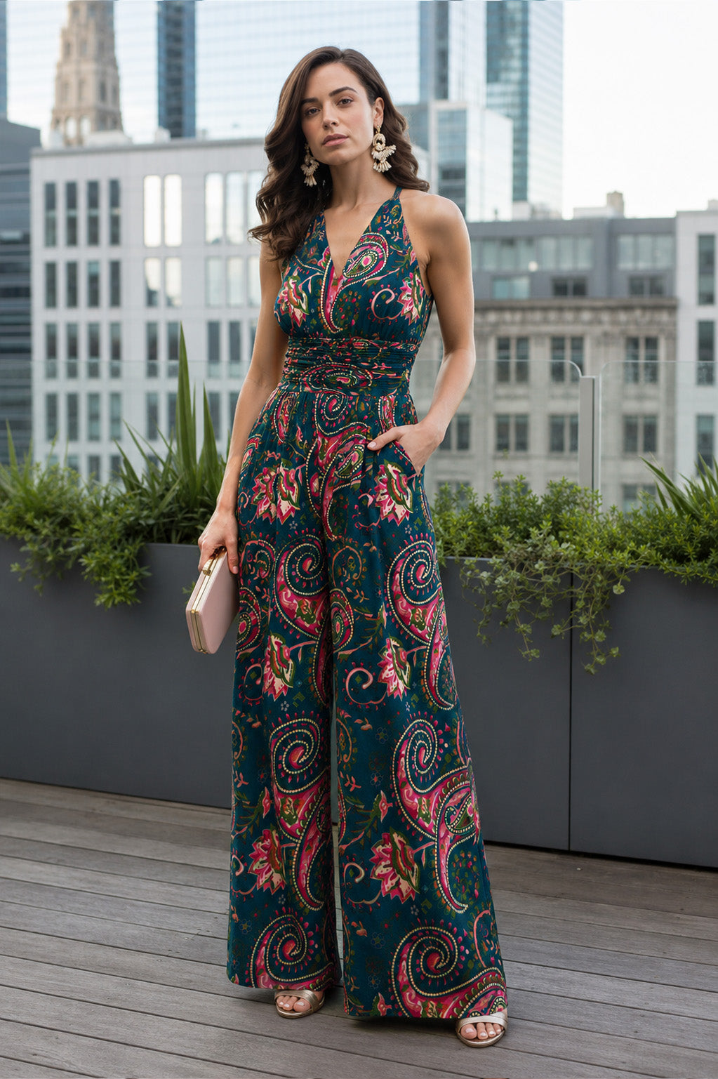 Modal Satin Printed Fabric