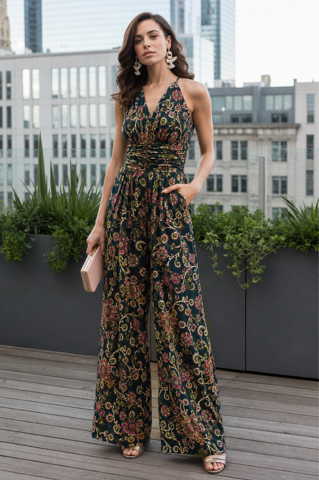Modal Satin Printed Fabric