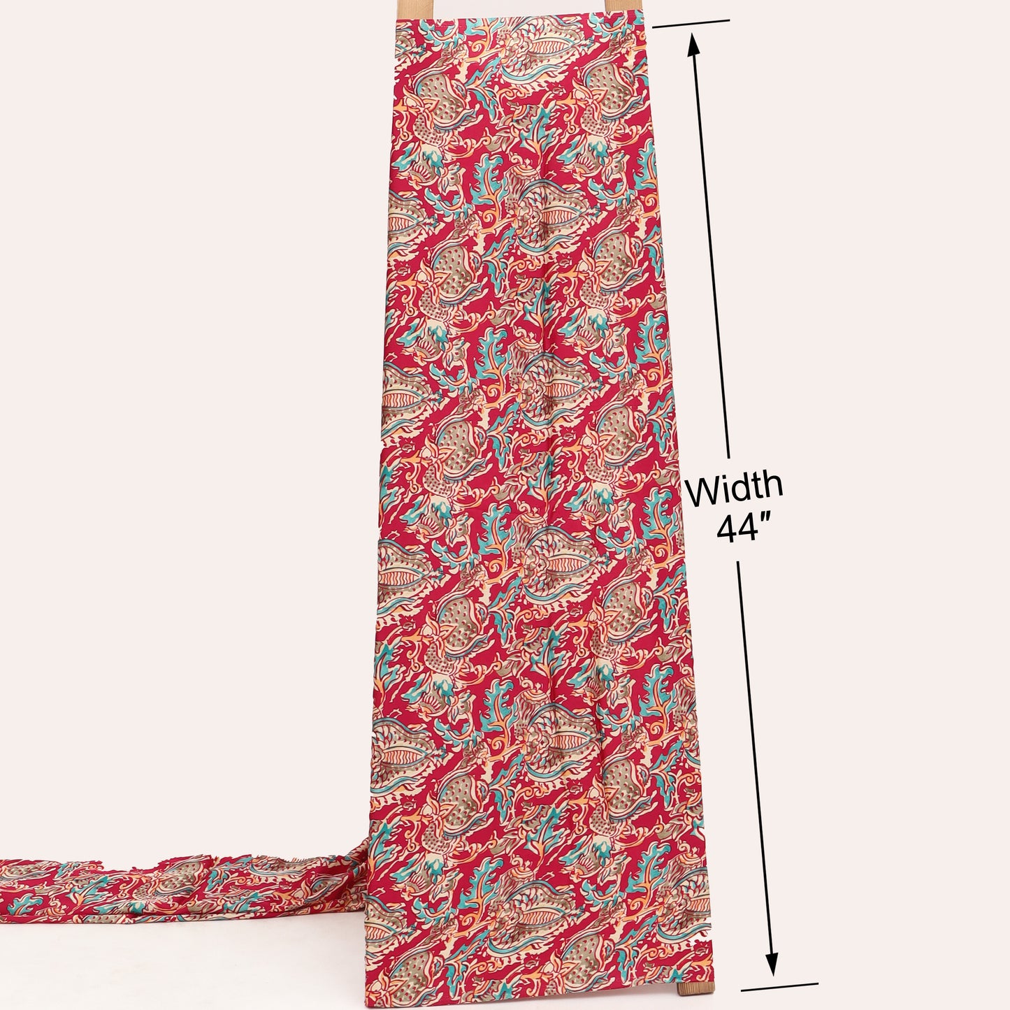 Modal Satin Printed Fabric