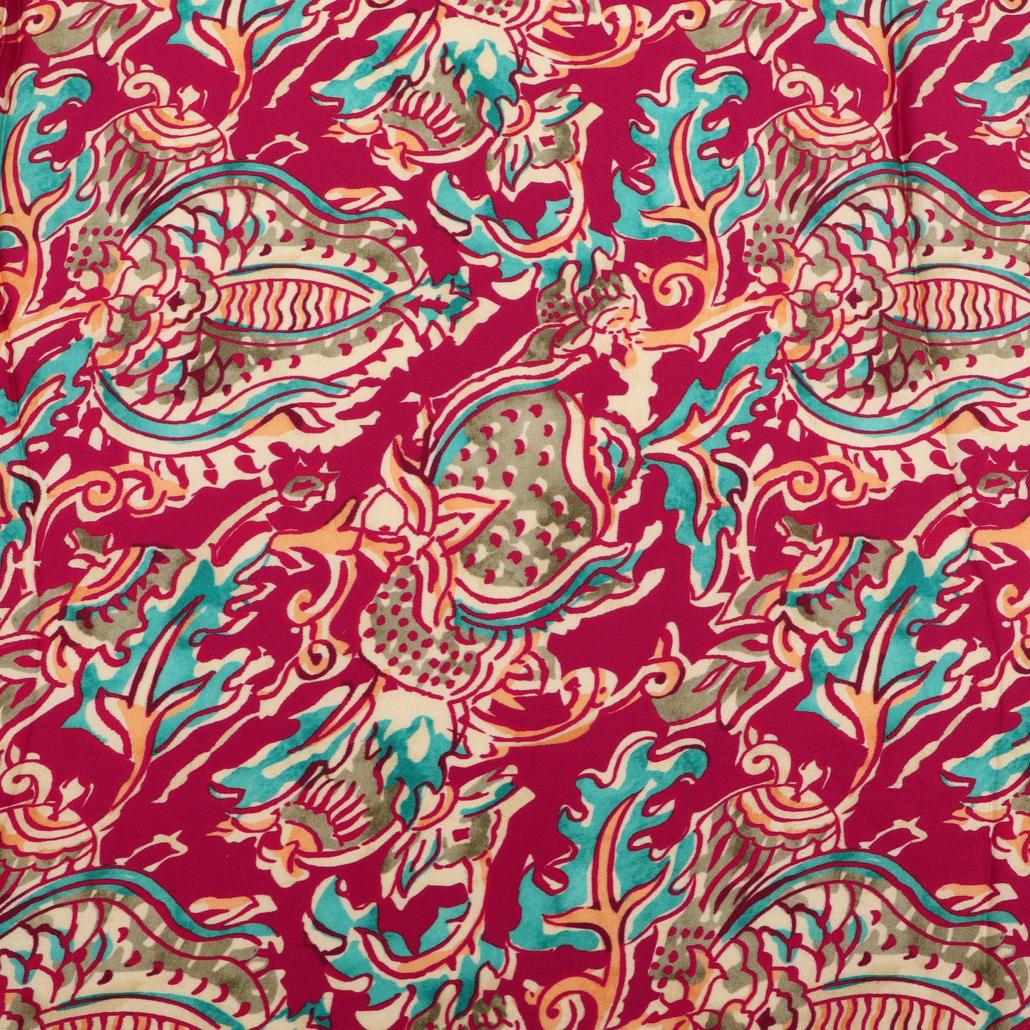 Modal Satin Printed Fabric