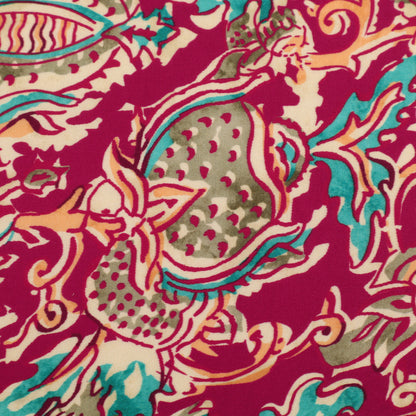 Modal Satin Printed Fabric