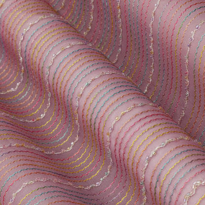 Organza Stripe Fabric