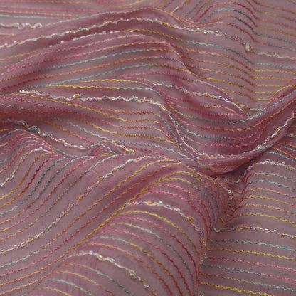 Organza Stripe Fabric