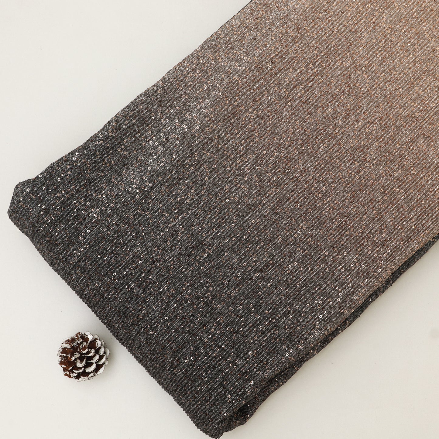 Shaded Georgette Shimmer Fabric