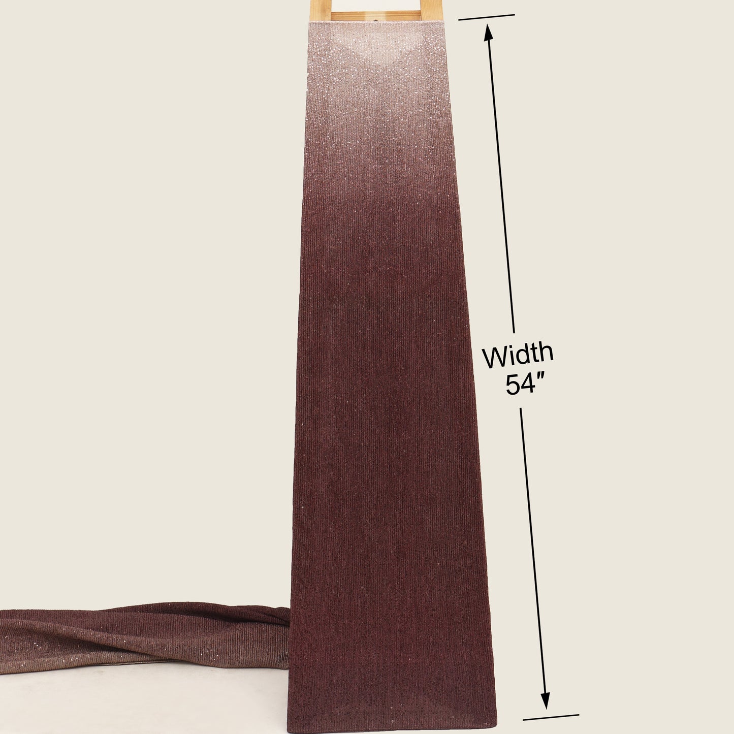 Shaded Georgette Shimmer Fabric