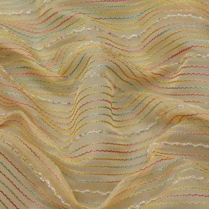 Organza Stripe Fabric