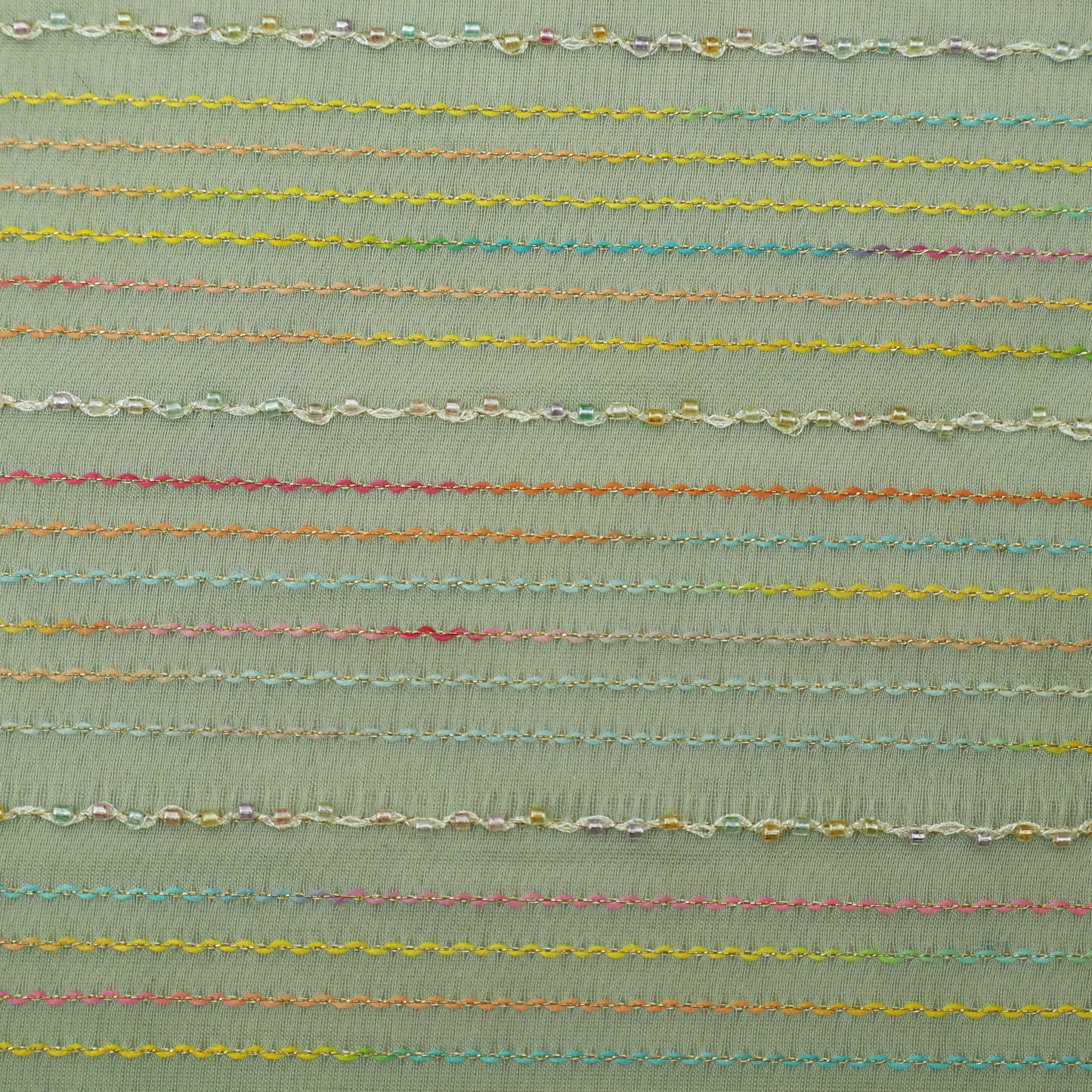 Organza Stripe Fabric