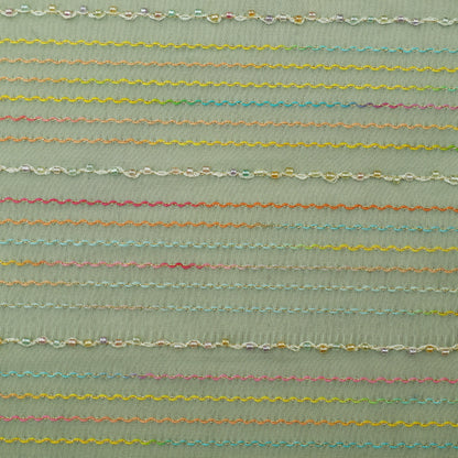 Organza Stripe Fabric