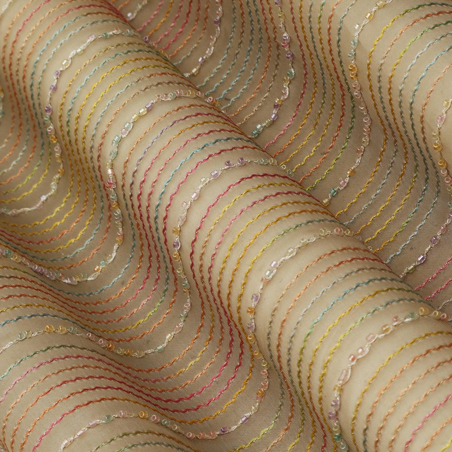 Organza Stripe Fabric