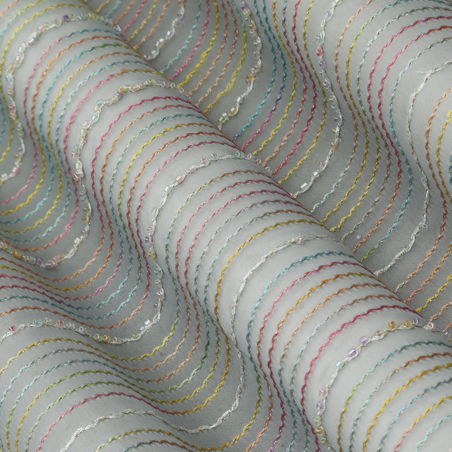 Organza Stripe Fabric