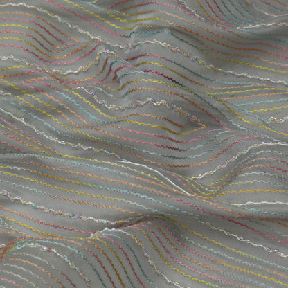 Organza Stripe Fabric