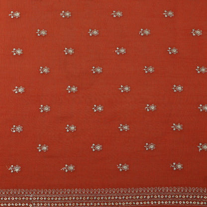 Chanderi Embroidery Fabric