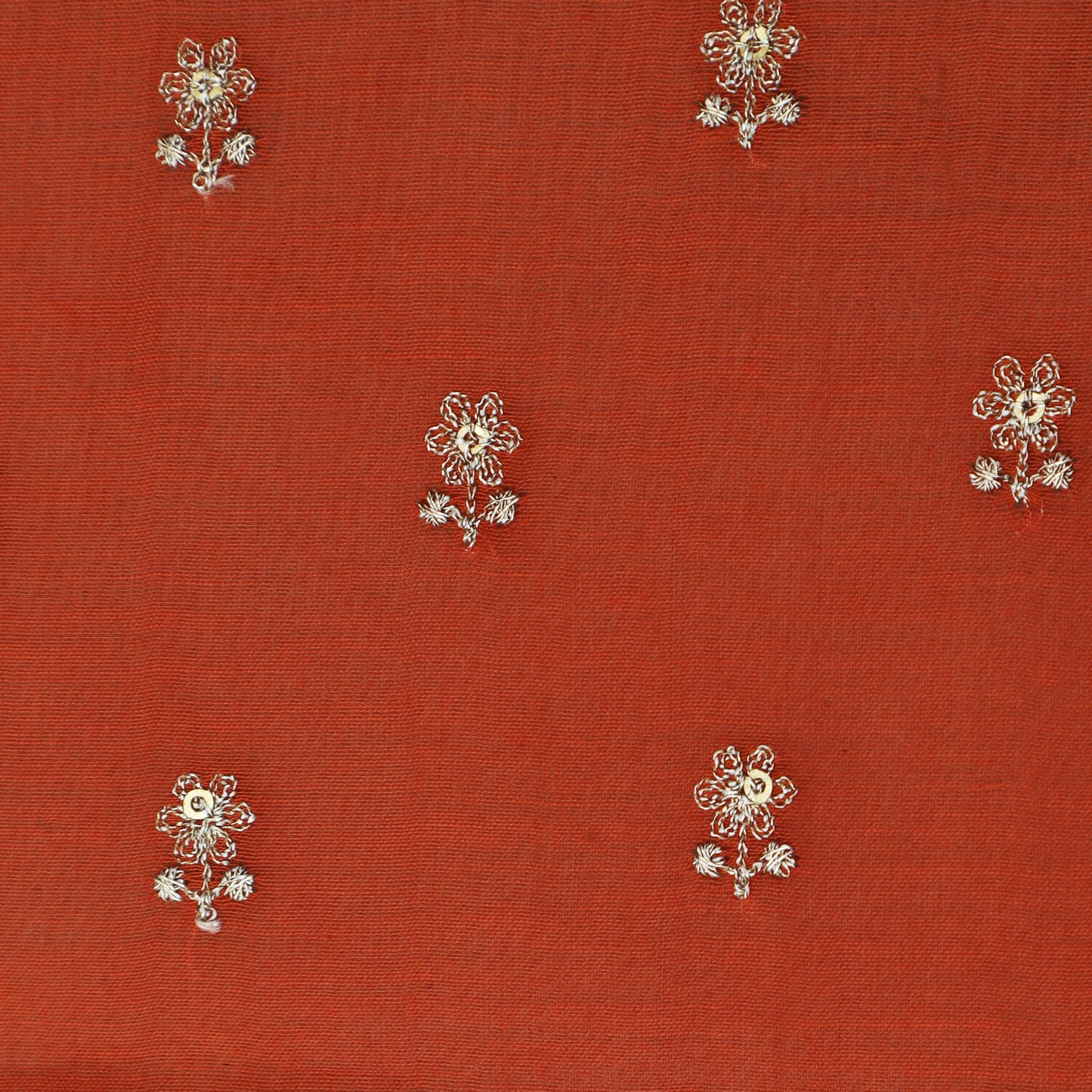 Chanderi Embroidery Fabric