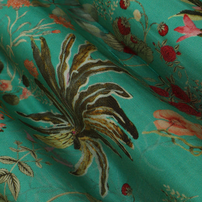 Colored Tissue Print Fabric