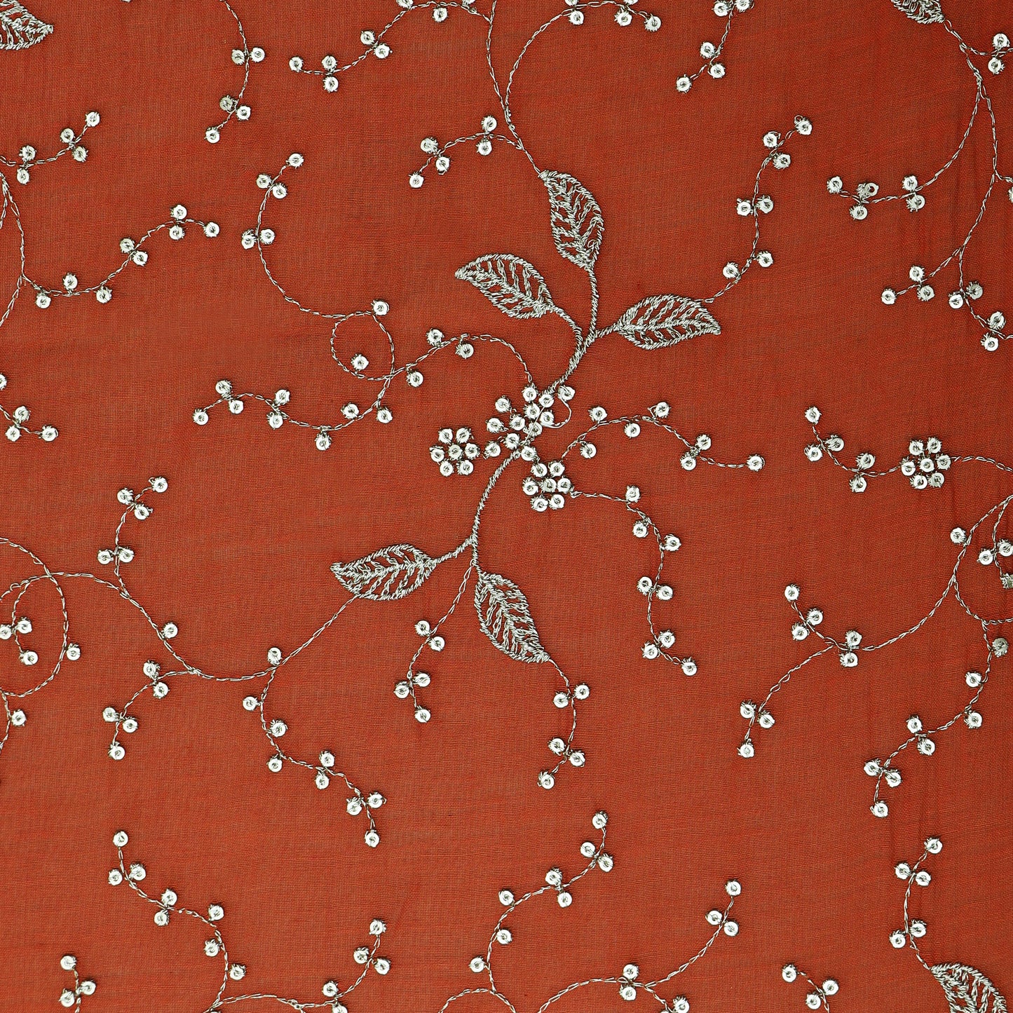 Chanderi Embroidery Fabric